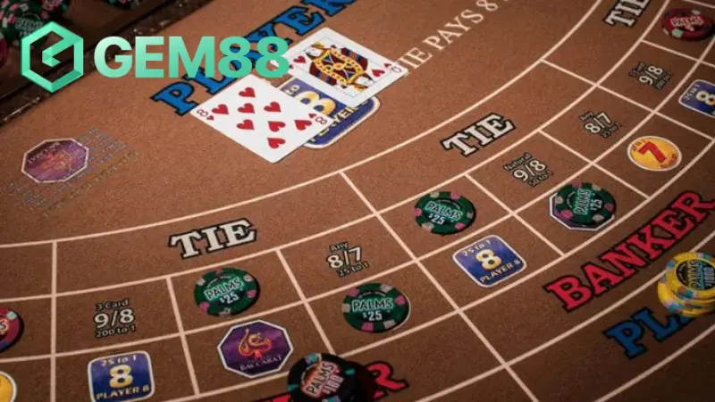 Cách tính điểm khi tham gia Baccarat Gem88